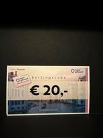 Hotel giftcard, Tickets en Kaartjes, Kortingen en Cadeaubonnen, Eén persoon, Cadeaubon