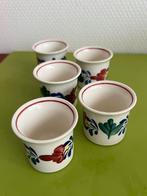 Royal Boch Boerenton Eierdoppen - Set van 4, Huis en Inrichting, Keuken | Servies, Gebruikt, Overige typen, Ophalen of Verzenden