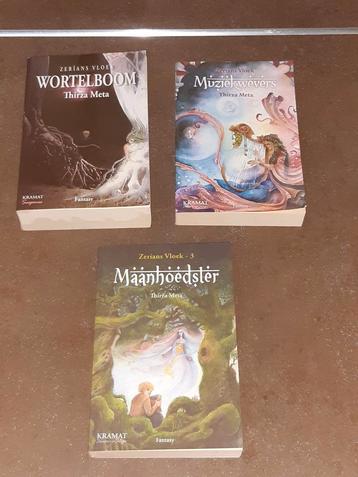 Zerians vloek 1 , 2 en 3 Thirza Meta / trilogie beschikbaar voor biedingen