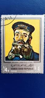 Postzegels Jemen Vincent van Gogh, Overige thema's, Verzenden, Gestempeld