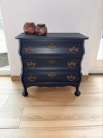 Buikkastje gerestyled in mat Midnight Blue, Ophalen, Brocante vintage, 50 tot 100 cm, Zo goed als nieuw