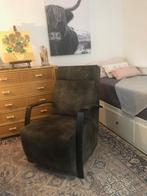 te koop - z.g.a.n. Fauteuil - Kleur: Groen, Huis en Inrichting, Fauteuils, Ophalen, Overige materialen, 75 tot 100 cm, Zo goed als nieuw