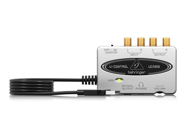 Behringer UCA202 U-Control USB Interface, Muziek en Instrumenten, Microfoons, Gebruikt, Overige typen, Ophalen of Verzenden