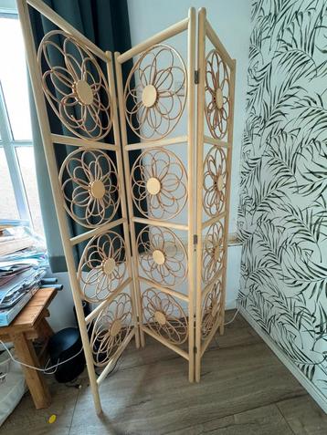 Rotan kamerscherm room divider beschikbaar voor biedingen