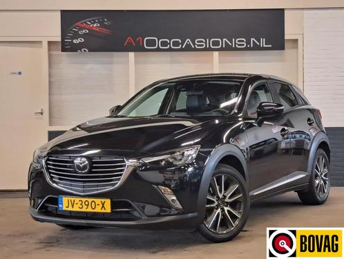Mazda CX-3 2.0 SkyActiv-G 120 GT-M + BOSE + LEDER + STOELVER, Auto's, Mazda, Bedrijf, Te koop, CX-3, ABS, Achteruitrijcamera, Adaptive Cruise Control