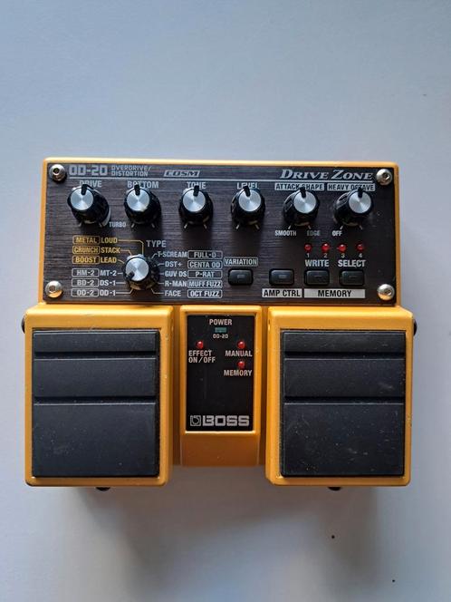 Boss OD-20 Drive Zone Overdrive Distortion Pedaal, Muziek en Instrumenten, Effecten, Gebruikt, Distortion, Overdrive of Fuzz, Multi-effect