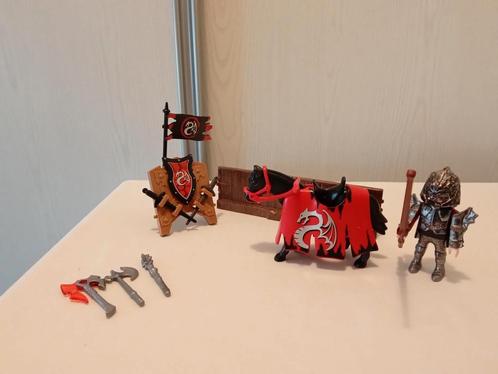 Playmobil 5358 ridder toernooi orde van de draak compleet., Kinderen en Baby's, Speelgoed | Playmobil, Zo goed als nieuw, Complete set