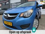 Opel KARL 1.0 ecoFLEX Edition van 2de Eigenaar in 5 drs met, Voorwielaandrijving, 839 kg, Gebruikt, Blauw