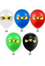20 ninjago ballonnen, Hobby en Vrije tijd, Feestartikelen, Ophalen, Nieuw, Versiering, Verjaardag