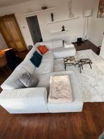 Grote, grijze, makkelijk schoon te maken bank, Huis en Inrichting, Ophalen, Gebruikt, 100 tot 125 cm, Hoekbank