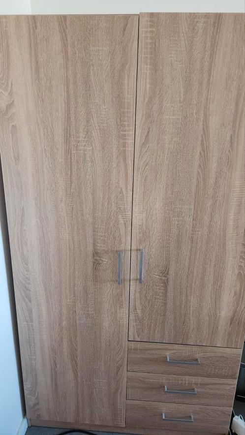 Jysk Wardrobe Kledingkast FANDRUP 97x176 2 doors 3 drawers, Huis en Inrichting, Kasten | Kledingkasten, Nieuw, Ophalen