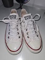 Converse All Stars broderie, Gedragen, Ophalen of Verzenden, Wit, Sneakers of Gympen