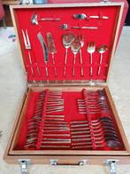 Luxe brons bestek voor 8 personen, Huis en Inrichting, Ophalen of Verzenden, Nieuw, Overige materialen, Bestekset