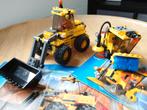 Lego werkzaamheden! Bulldozer 7630 en Straatveger 7242!, Complete set, Gebruikt, Ophalen of Verzenden, Lego
