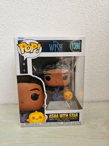 Asha with Star - Disney Wish Funko - 1390 beschikbaar voor biedingen