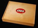 Lego opberg doos hout + inlay Zeldzaam uit jaren 60 vintage, Gebruikt, Ophalen of Verzenden, Lego