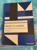 Recht in context (irw), Boeken, Studieboeken en Cursussen, Verzenden, Alpha, Boom juridisch, WO