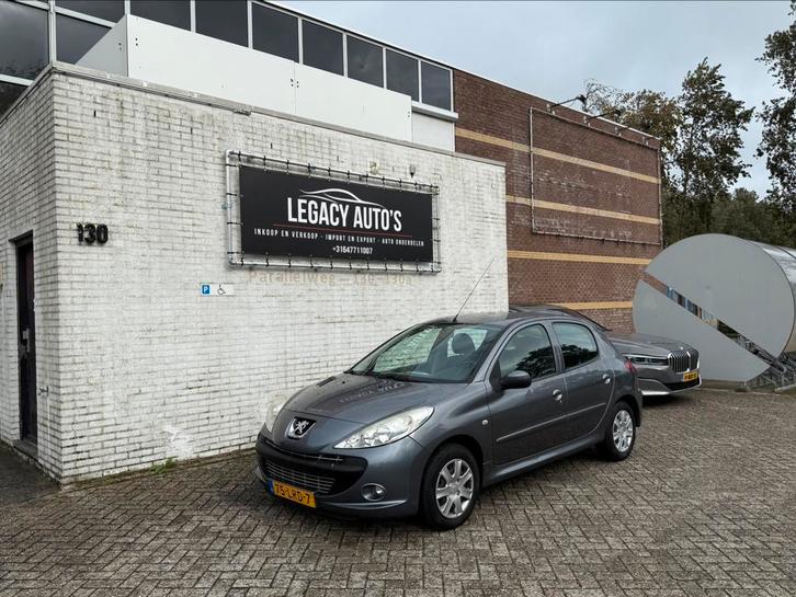 Peugeot 206+ 1.4 5D 2010 Grijs, Auto's, Peugeot, Bedrijf, 206+, ABS, Airbags, Airconditioning, Elektrische ramen, Isofix, Metallic lak