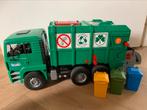 Bruder Vuilniswagen Groen, Verzenden, Zo goed als nieuw