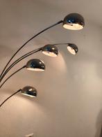 Stijlvolle 5-arms booglamp, Huis en Inrichting, Lampen | Vloerlampen, Gebruikt, Ophalen of Verzenden, Modern, 150 tot 200 cm