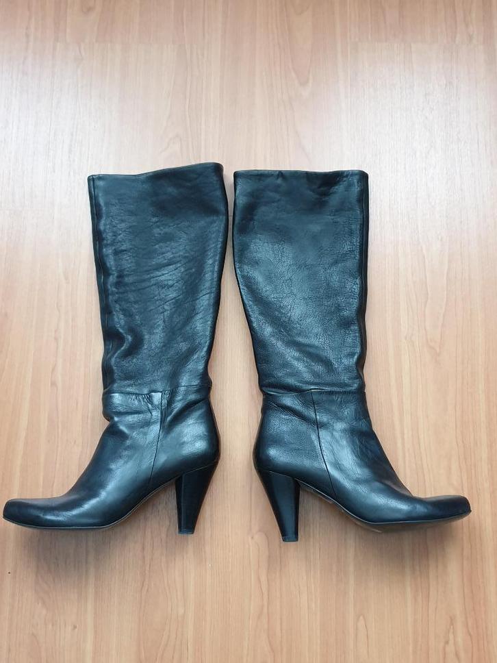 Laarzen Turnover maat 39, Kleding | Dames, Schoenen, Gedragen, Hoge laarzen, Zwart, Ophalen