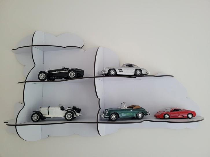 Wolken wandrekjes design (1gr + 1kl) Ibride-design, Kinderen en Baby's, Kinderkamer | Overige Meubels, Gebruikt, Overige typen