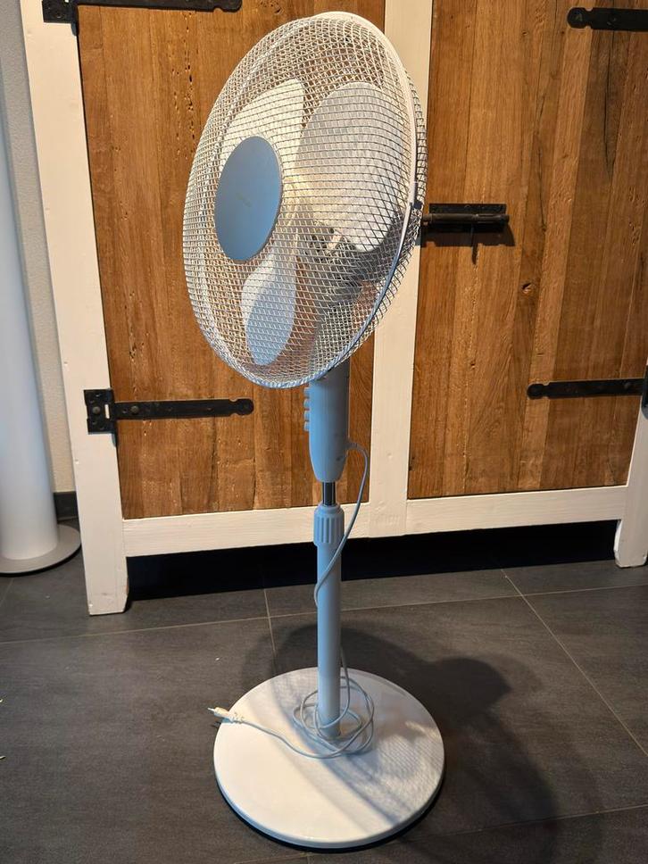 Inventum VST 401 W Statiefventilator - Nieuwstaat, Witgoed en Apparatuur, Ventilatoren, Zo goed als nieuw, Statiefventilator, Ophalen
