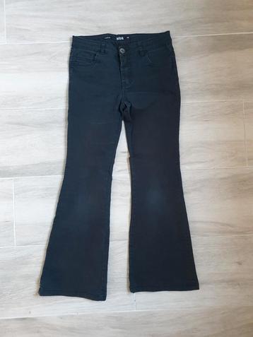 Jeans flared ter stal 158 zwart europe kids meisje