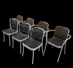 Mooie Depadova Silver stoel - model met of zonder armleuning, Vijf, Zes of meer stoelen, Metaal, Gebruikt, Ophalen of Verzenden
