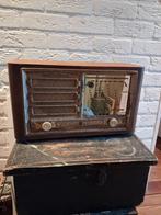 Philips BF394 jaren 40 Franse buisradio met Bluetooth en led, Ophalen of Verzenden, Refurbished, Overige typen