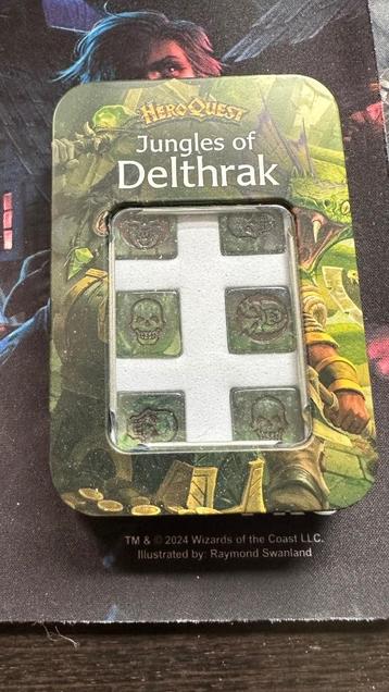 HeroQuest Jungles Of Delthrak Dice Gen Con beschikbaar voor biedingen