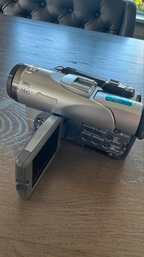 Canon camcorder met tas – goed werkend (zonder oplader), Audio, Tv en Foto, Videocamera's Digitaal, Gebruikt, Mini dv, Canon, 8 tot 20x
