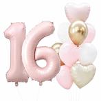 Sweet sixteen ballonnen set roze wit goud, Versiering, Verjaardag, Nieuw, Struikheide 64,3069lj rotterdam