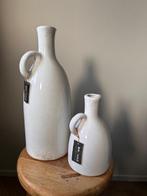Brynxz set vazen (Twee ), Ophalen, Wit, Aardewerk of Porselein, Zo goed als nieuw