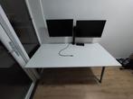 Desk ikea thyge 160*80 with Adjustable Height, In hoogte verstelbaar, Zo goed als nieuw, Ophalen, Bureau