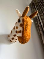 Giraffe en zebra kop van vilt (€7,50 / stuk), Ophalen of Verzenden, Wanddecoratie