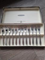 Vintage Sola Massief Vorken Set, Antiek en Kunst, Antiek | Bestek, Ophalen of Verzenden