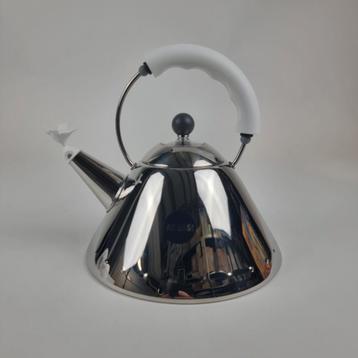 Alessi fluitketel chroom wit by Michael Graves 9093 beschikbaar voor biedingen