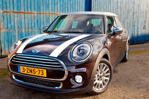 Mini 1.5 Cooper 5D AUT 2015 iced chocolate metallic, Auto's, Mini, Particulier, Benzine, B, Hatchback, Automaat, Origineel Nederlands
