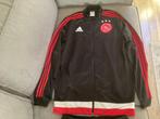 Ajax Adidas trainingspak maat M, Ophalen of Verzenden, Zo goed als nieuw, Zwart, Voetbal
