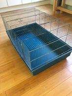 konijnenkooi met toebehoren en reismandje, Dieren en Toebehoren, Kooi, Gebruikt, Rat, 75 tot 110 cm