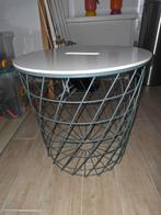Leuke bijzettafel met metalen frame ikea kvistbro, Huis en Inrichting, 45 tot 60 cm, Minder dan 55 cm, Metaal of Aluminium, Rond