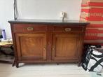 Antieke kast met marmeren blad (gebroken), Huis en Inrichting, Kasten | Dressoirs, Ophalen, Gebruikt, 100 tot 150 cm, Met lade(s)