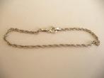 Een mooie Gedraaide Zilveren Armband, Verzenden, Zilver, Armband