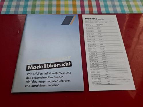 Modellenfolder Oettinger / OKRASA 1989, Boeken, Auto's | Folders en Tijdschriften, Nieuw, Overige merken, Verzenden