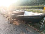 Polyester bootje met stuurconsole en trailer, Ophalen of Verzenden, Gebruikt