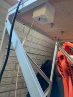 Werkbank met Ferm Kolomboormachine, Doe-het-zelf en Verbouw, Werkbanken, Ophalen of Verzenden, Gebruikt, Minder dan 70 cm