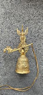 antieke messing trekbel, Ophalen of Verzenden