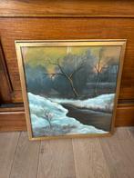 Winterlandschap door P. Pellens, Ophalen