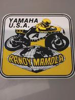 Originele Yamaha USA Randy Mamola Sticker, Verzenden